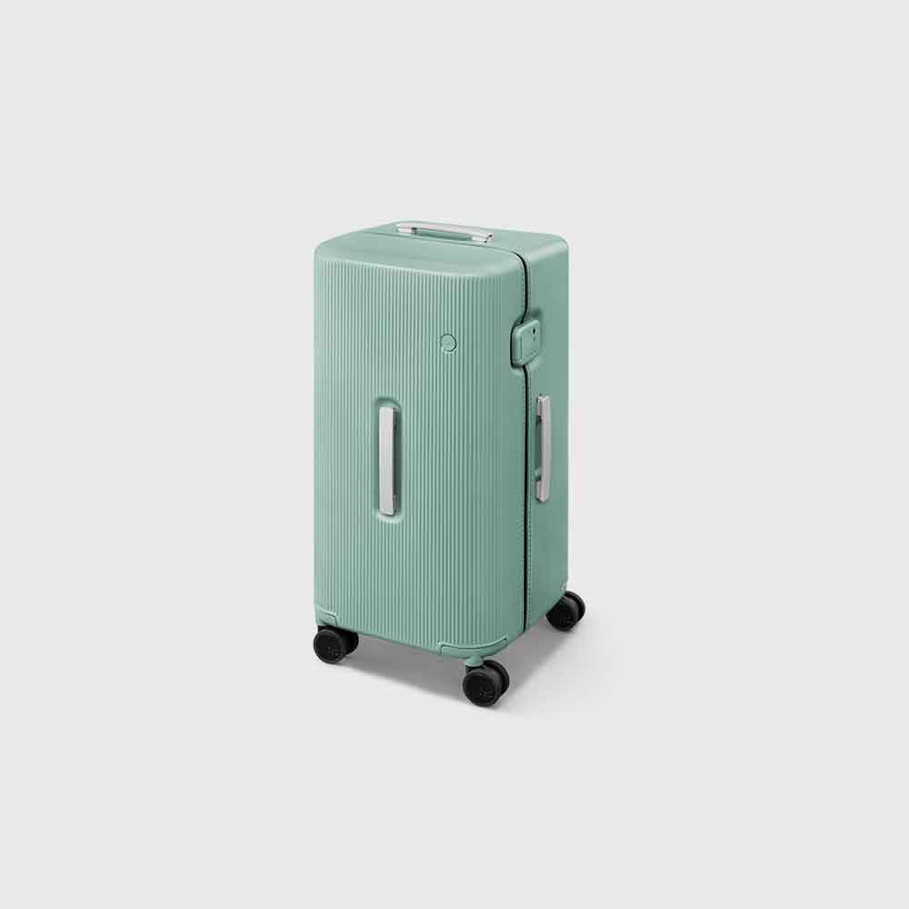 PISTACHIO STRIPED 2 TRUNK / CRYSTAL GREEN