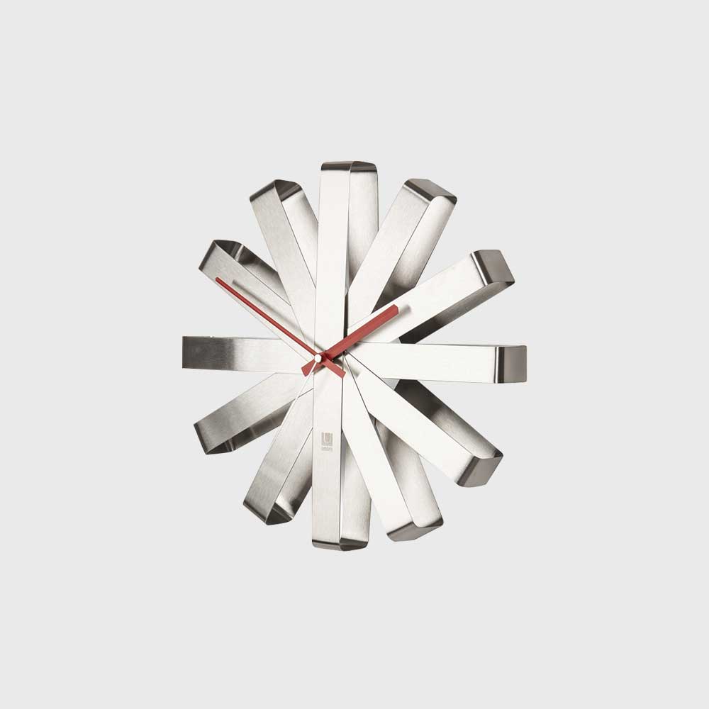 RIBBON WALL CLOCK