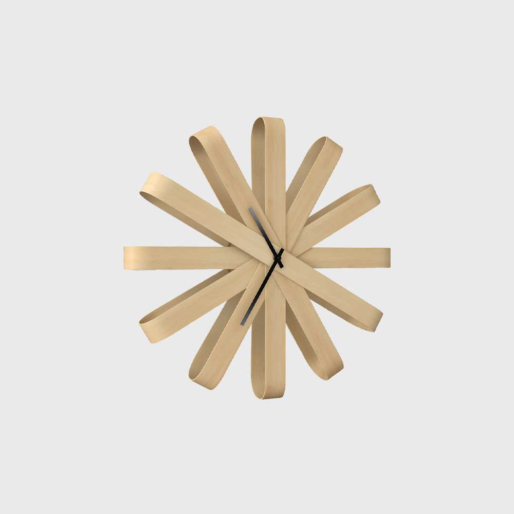 RIBBON WALL CLOCK