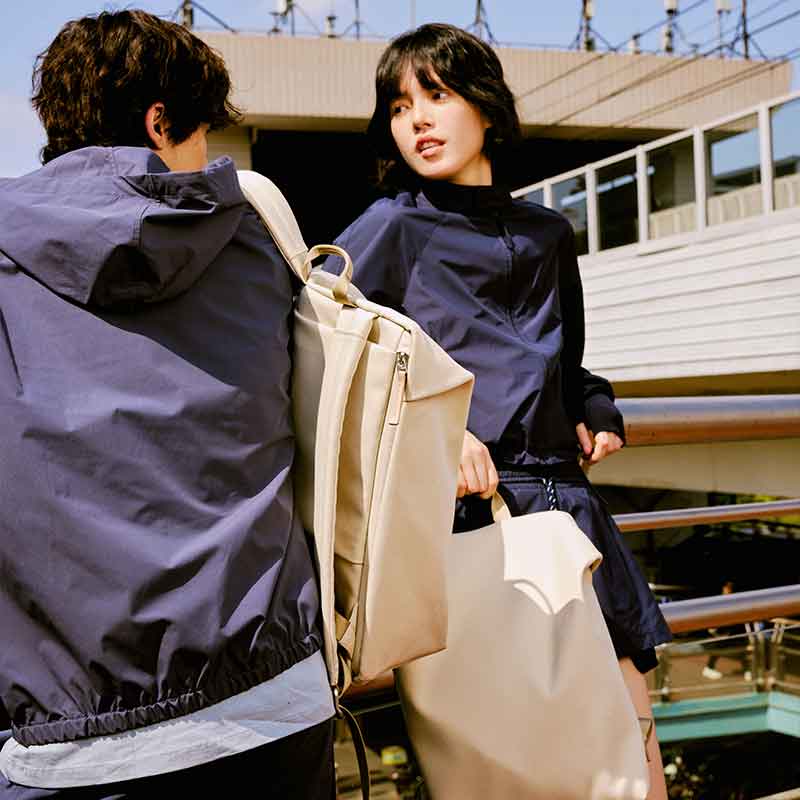 TRUFFLE BACKPACK2/CHALK WHITE 後背包 岩白