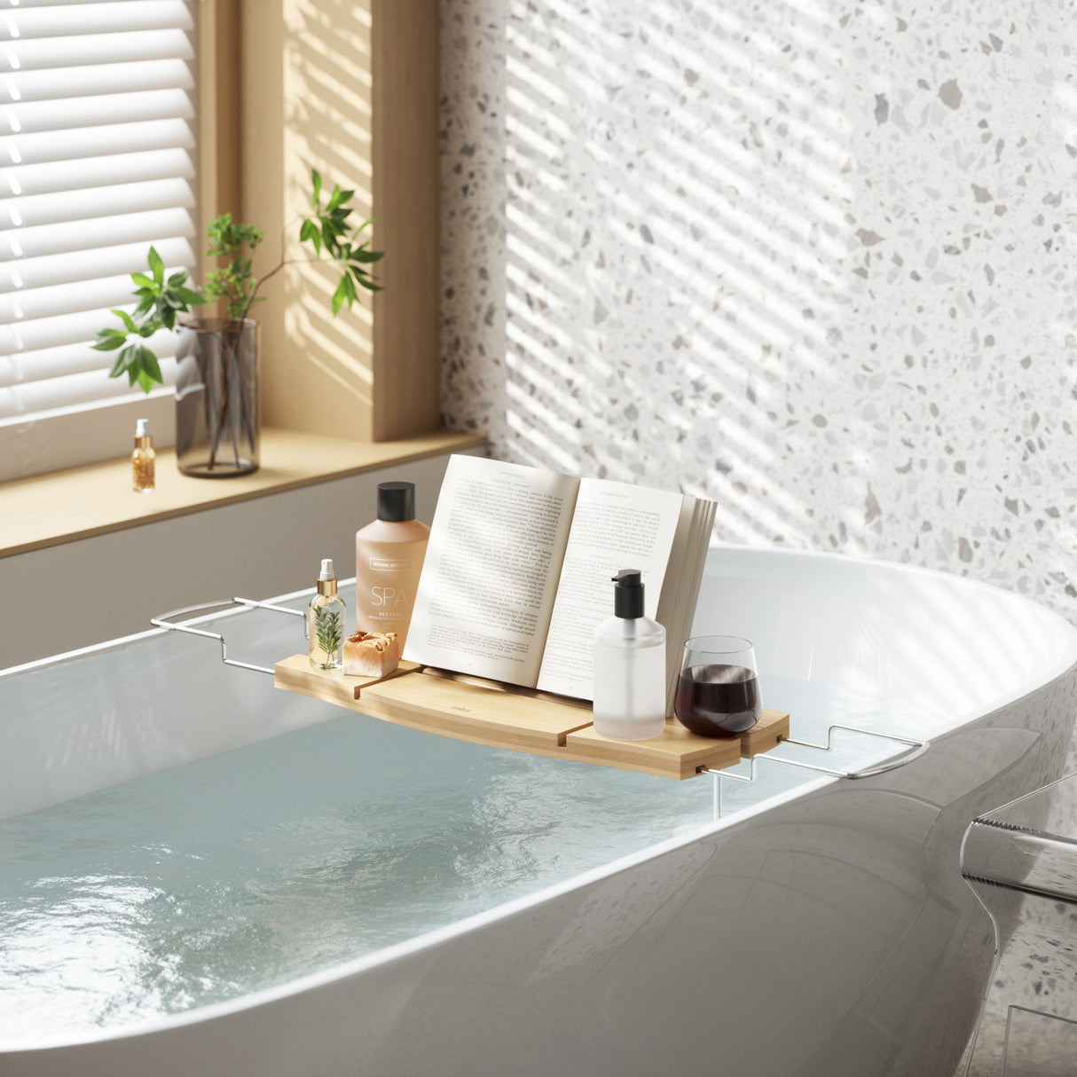 AQUALA BATHTUB CADDY & TRAY