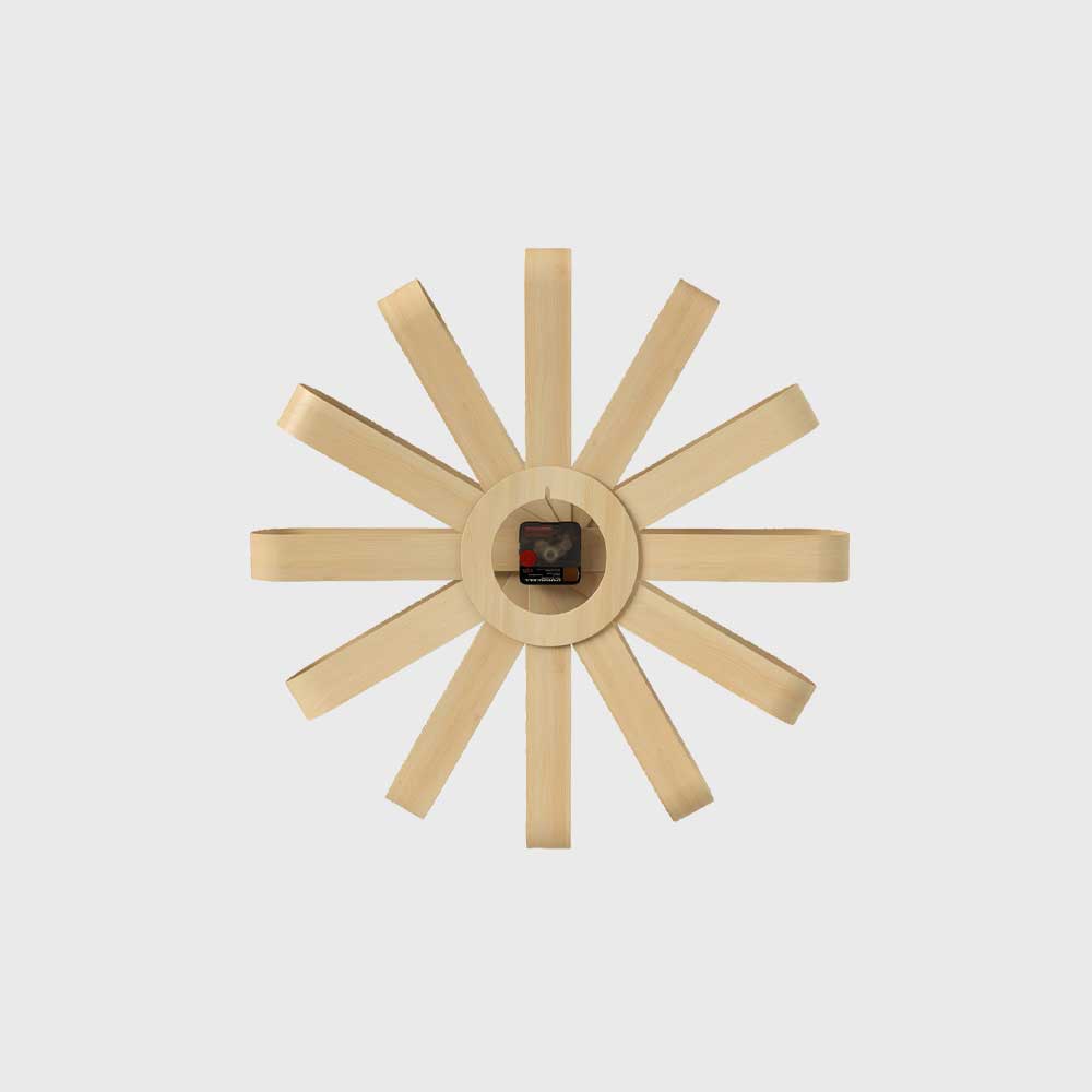 RIBBON WALL CLOCK