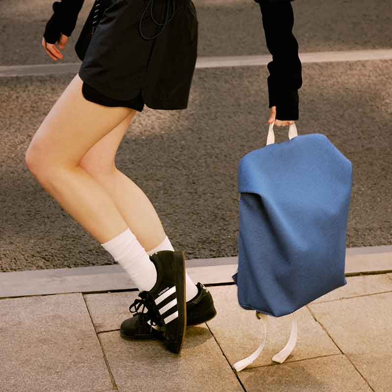 TRUFFLE BACKPACK2/RANGE BLUE 後背包 黛藍