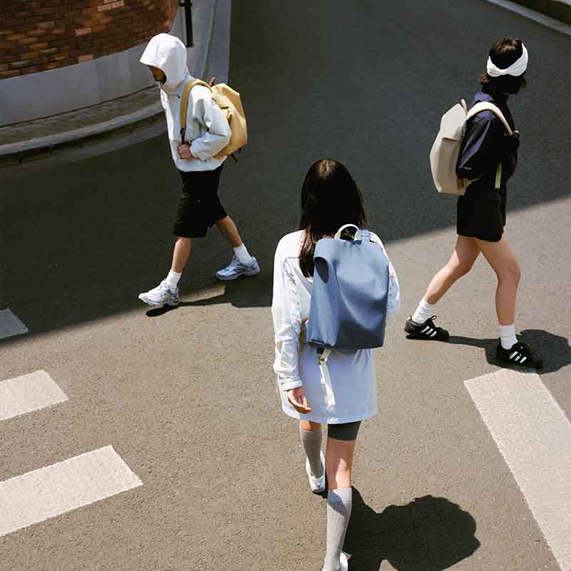 TRUFFLE BACKPACK2/CHALK WHITE 後背包 岩白