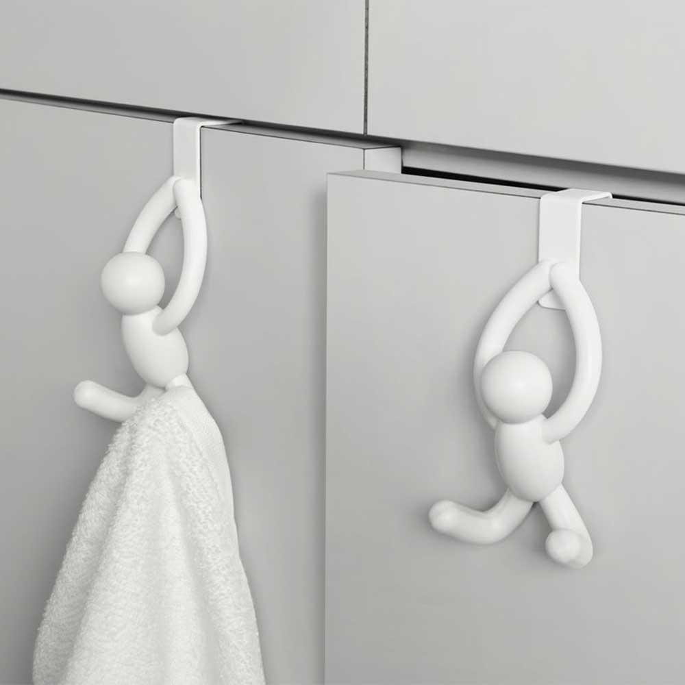 Buddy Over The Cabinet Hooks,Set of 2