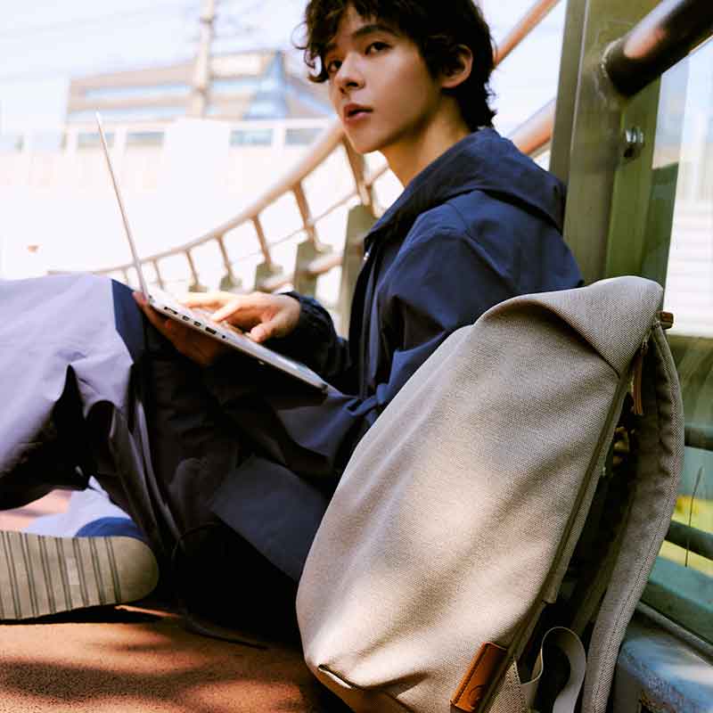 TRUFFLE BACKPACK2/PINE BROWN 後背包 松褐
