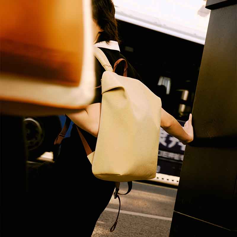 TRUFFLE BACKPACK2/PADDY YELLOW 後背包 稻黃