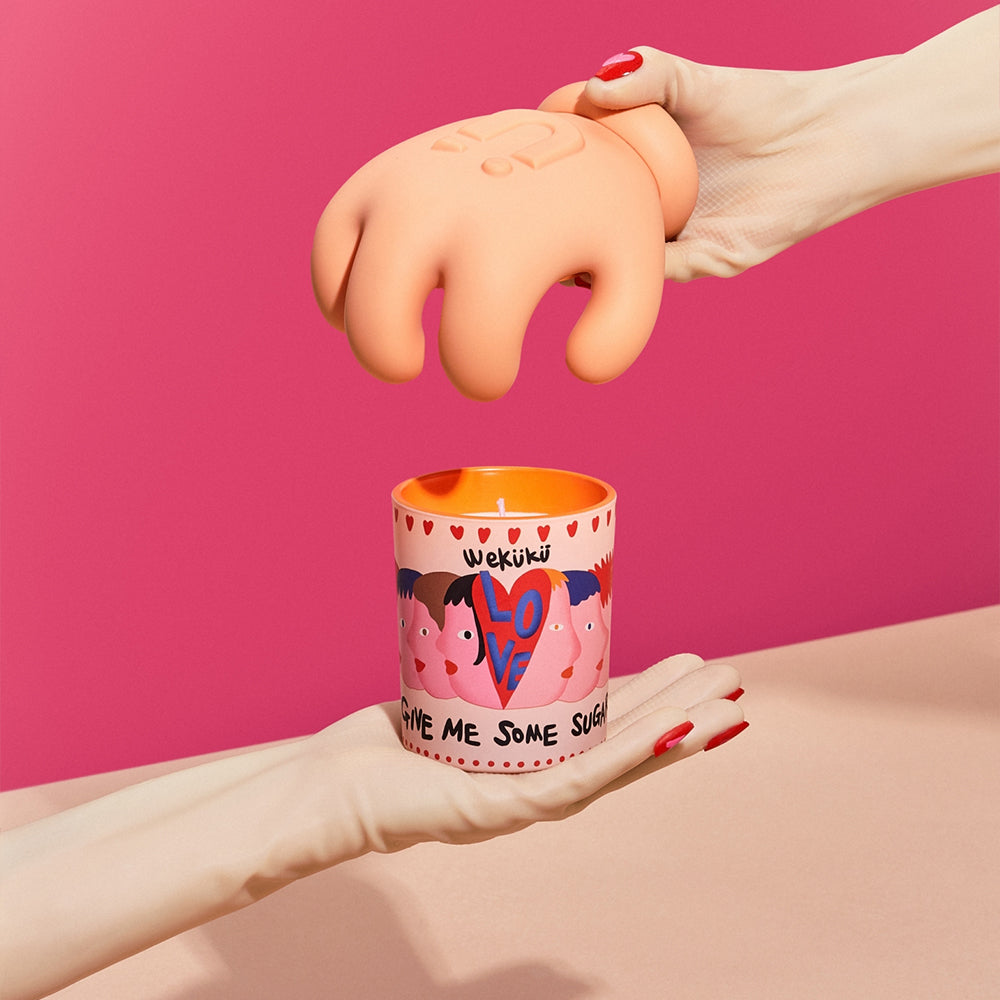 wekuku | Give me some sugar 掌握花漾甜心 香薰蠟燭