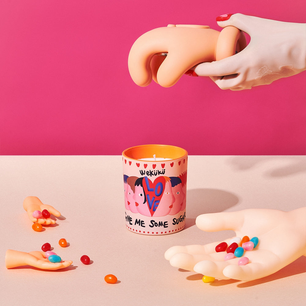 wekuku | Give me some sugar 掌握花漾甜心 香薰蠟燭