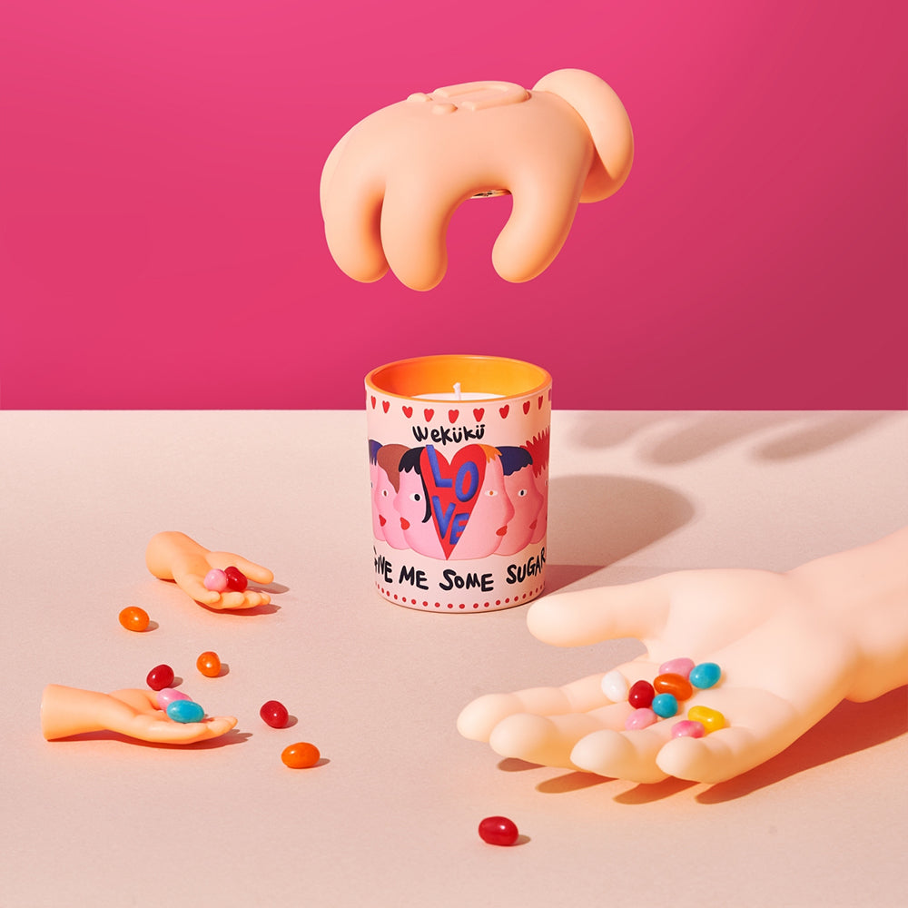 wekuku | Give me some sugar 掌握花漾甜心 香薰蠟燭