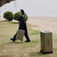 PISTACHIO STRIPED 2 TRUNK / PLAIN GREY