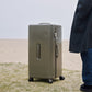 PISTACHIO STRIPED 2 TRUNK / PLAIN GREY