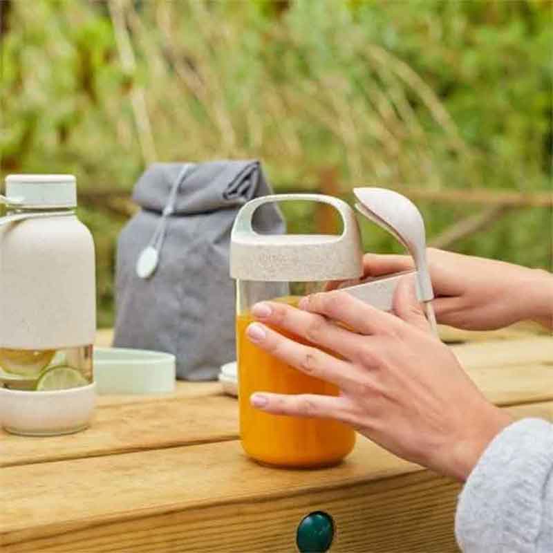 附匙手提式便當盒 (600ml)