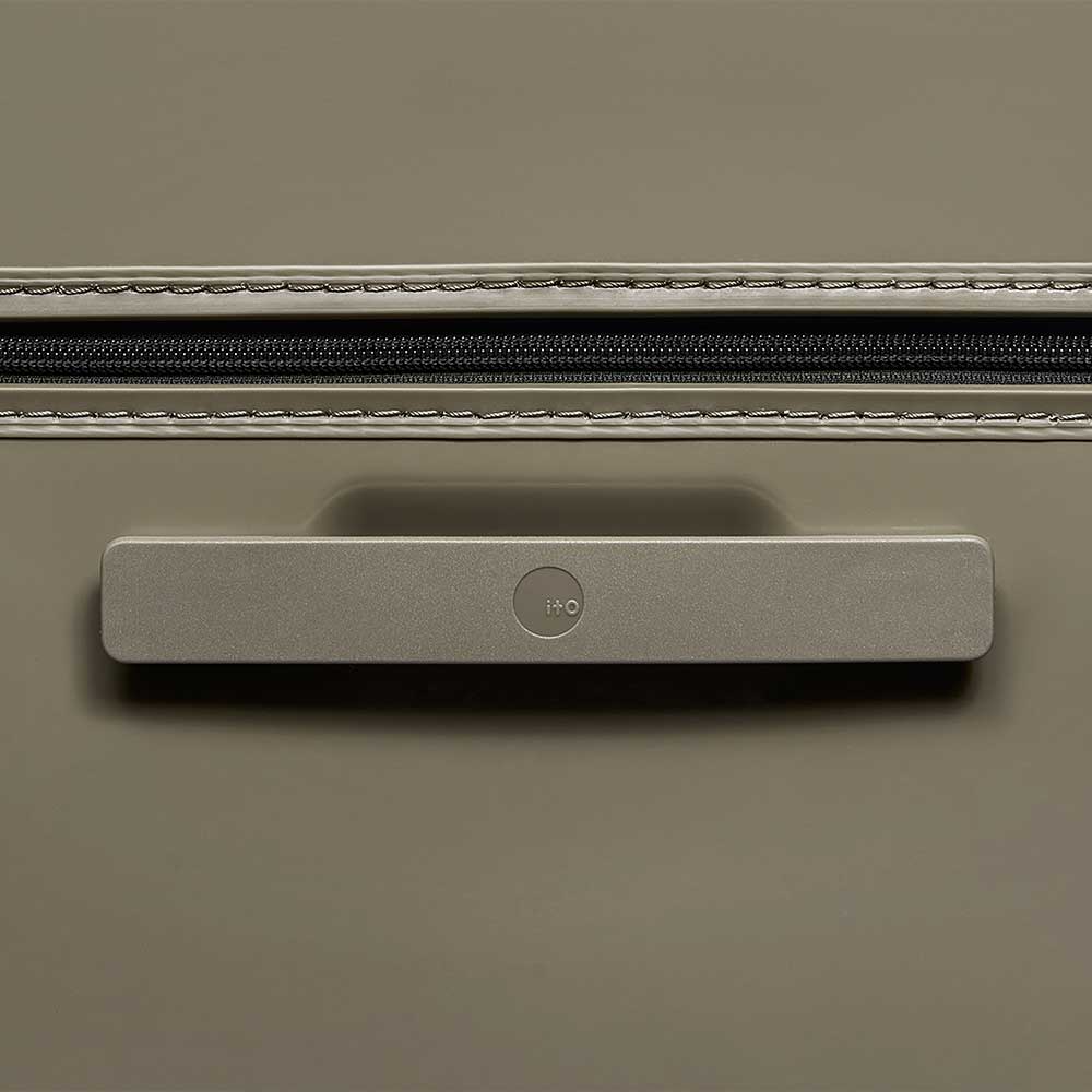 PISTACHIO STRIPED 2 TRUNK / PLAIN GREY