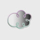 wekuku | BUBBLE Mirror lavender & grass green 雲朵掛鏡