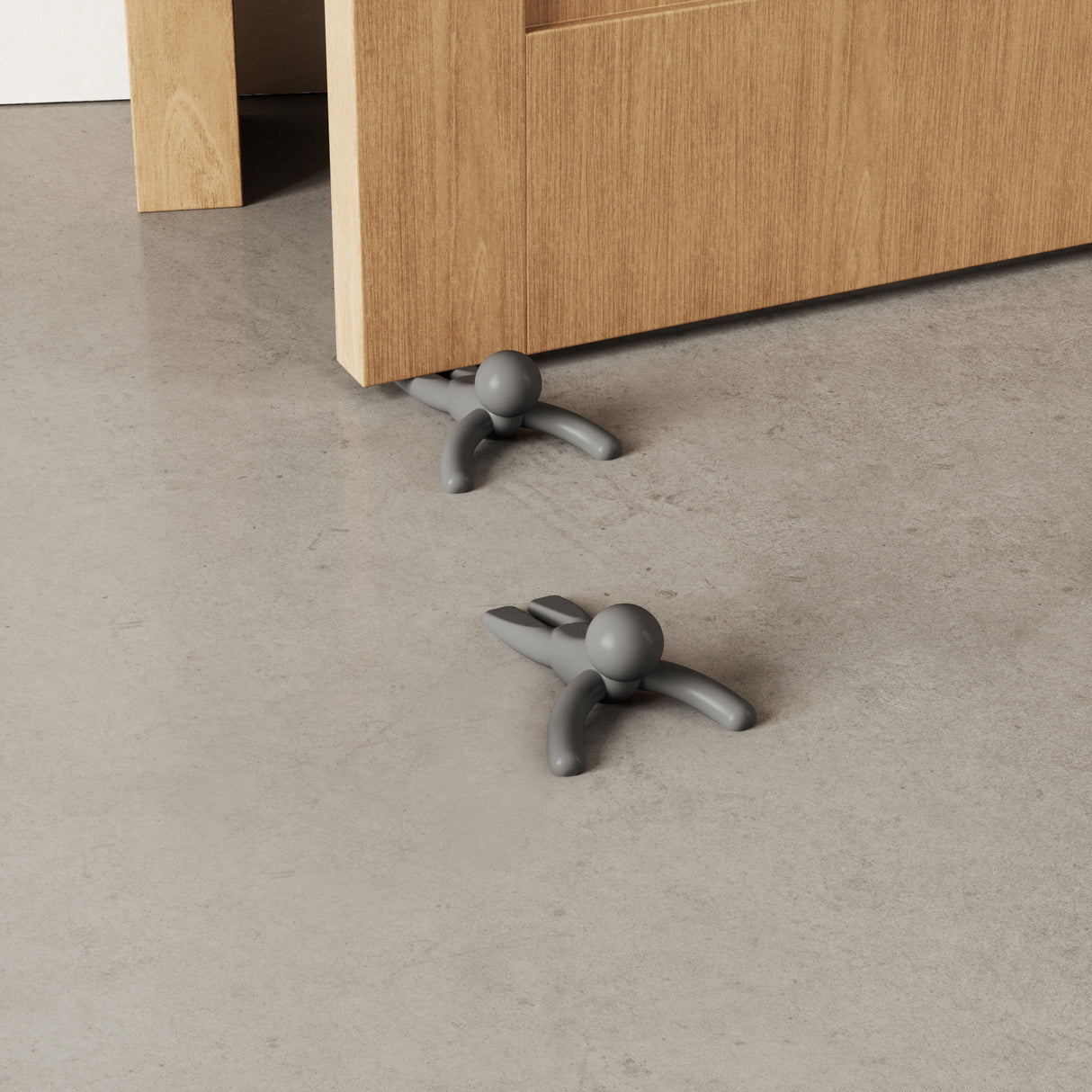 BUDDY DOORSTOP  CHARCOA