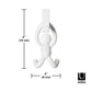 Buddy Over The Cabinet Hooks,Set of 2