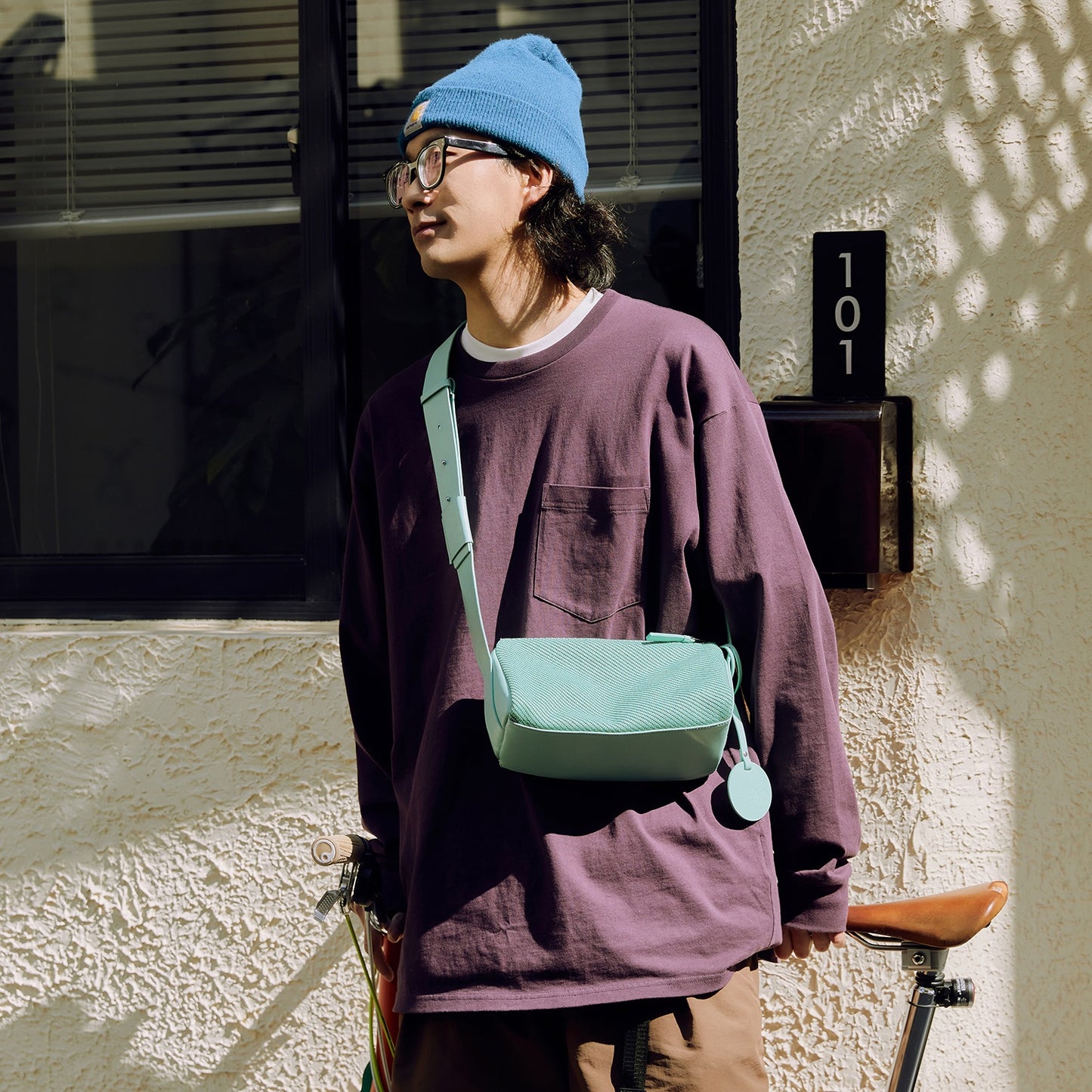 AMANITA CROSSBODY BAG 2 / PLANKTON 斜背包 蜉蝣綠