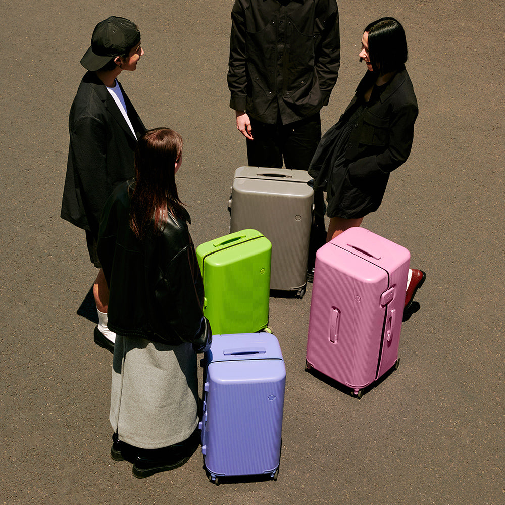 PISTACHIO STRIPED 2 TRUNK / DIGITAL PURPLE