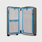 PISTACHIO STRIPED 2 TRUNK / PLAIN GREY