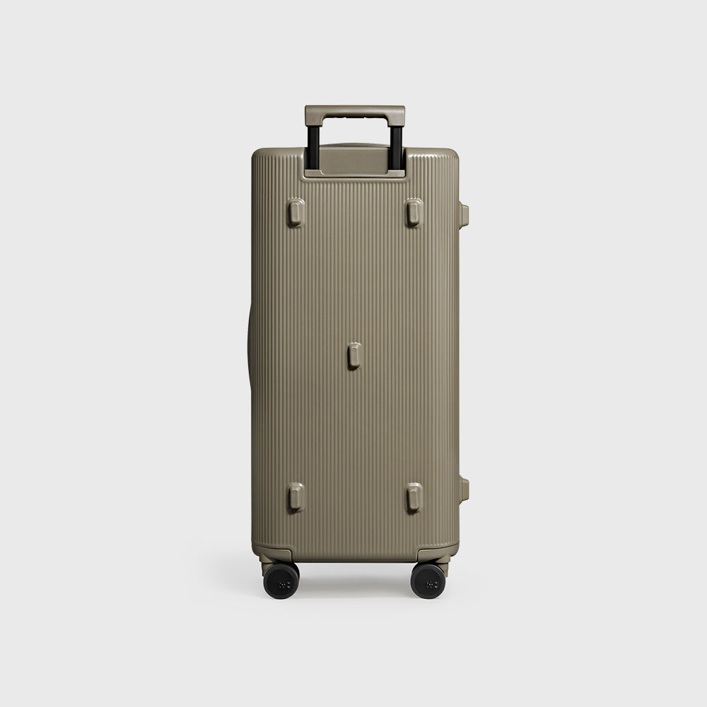PISTACHIO STRIPED 2 TRUNK / PLAIN GREY