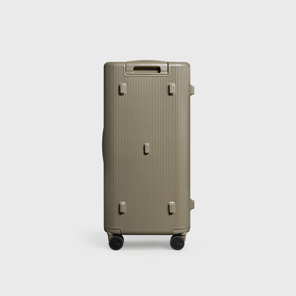 PISTACHIO STRIPED 2 TRUNK / PLAIN GREY