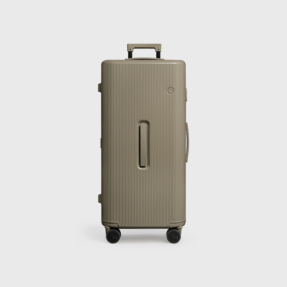 PISTACHIO STRIPED 2 TRUNK / PLAIN GREY