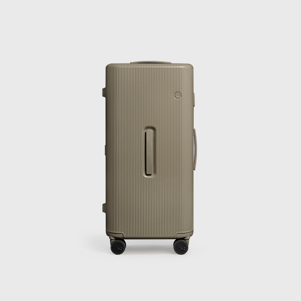 PISTACHIO STRIPED 2 TRUNK / PLAIN GREY