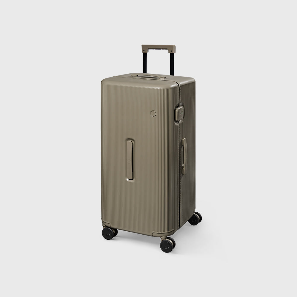 PISTACHIO STRIPED 2 TRUNK / PLAIN GREY