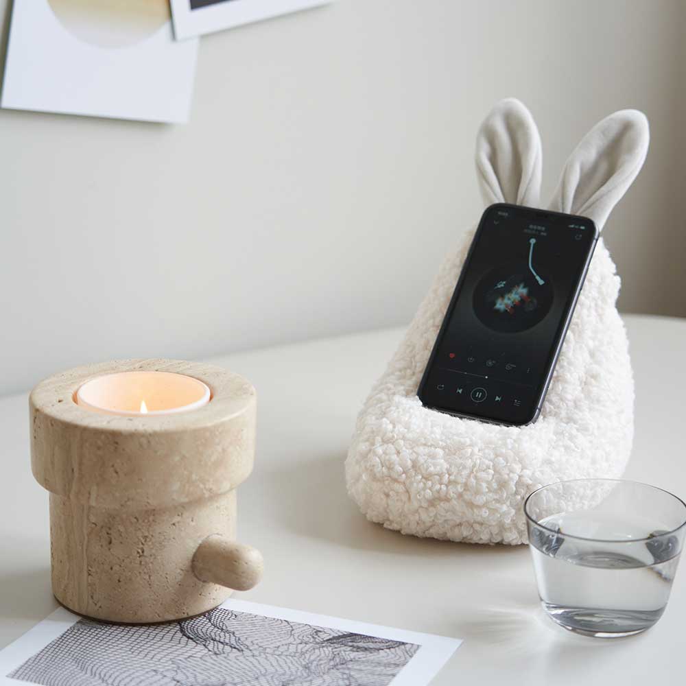 Stand-up Rabbit Phone Stand