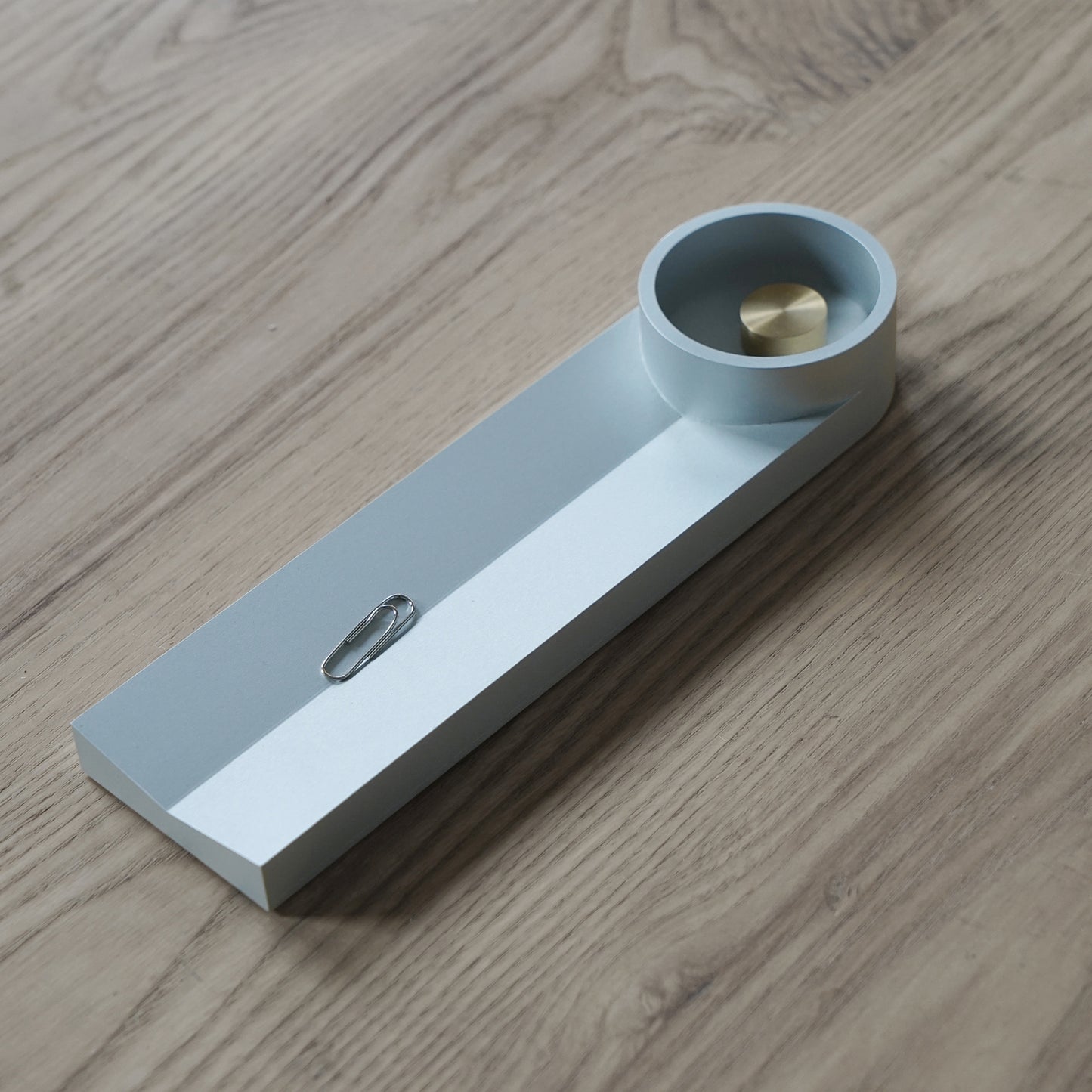 Desk Storage - hole